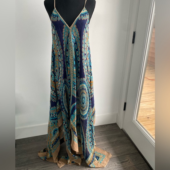 Theodora & Callum Bohemian Style Dress! Excellent Condition Size: ONS fits all - Picture 1 of 11